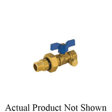 1/2" 2-Piece Gas Ball Valve - Brass - MNPT Ue x FNPT