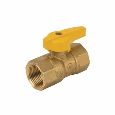 3/4" 2-Piece Gas Ball Valve - Brass - FNPT