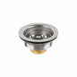 Basket Strainer - 4.41" W x 2.48" H - Brass