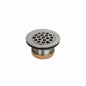 Jomar Valve® 305-410 Bar Sink Strainer, For Use With Builders Series 400 Grade Stainless Steel Sink Strainer, 430 Stainless Steel, Polished Stainless Steel