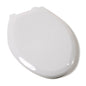 Jones Stephens™ Comfort™ EZ Close® C2200S00 Premium Toilet Seat With Cover, Elongated Bowl, Closed Front, Plastic, White