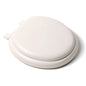 Jones Stephens™ Comfort™ C3B5R201 Deluxe Toilet Seat With Cover and Wood Core, Round Bowl, Closed Front, Vinyl, Adjustable Hinge, Bone