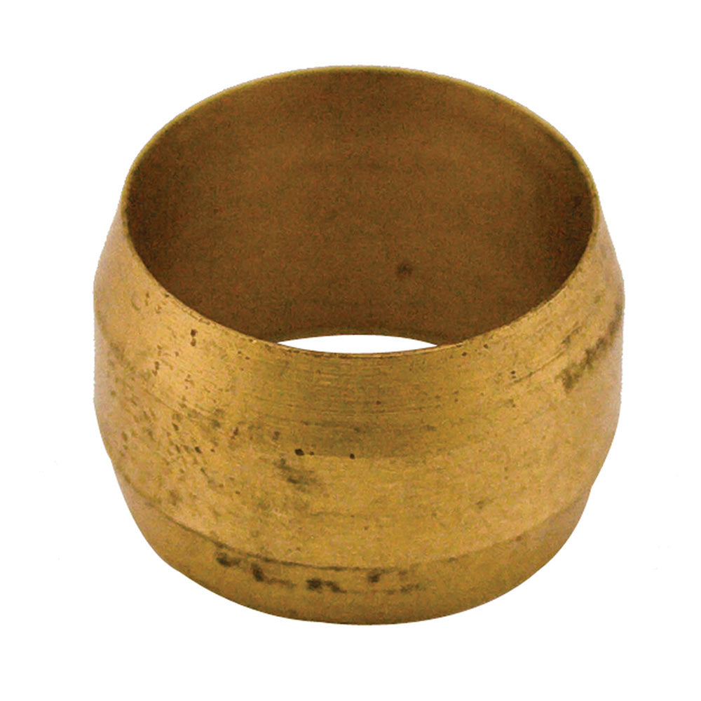 Jones Stephens™ C74011 Compression Sleeve, Ferrule, 7/8 in Nominal, Brass