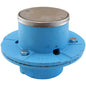 Jones Stephens™ D64202 EZ Test Shower Drain With Round Strainer and Base, 2 in Nominal, Thread Connection, Cast Iron Drain