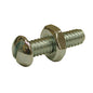 Stove Bolt with Nut - 1/4" Thread