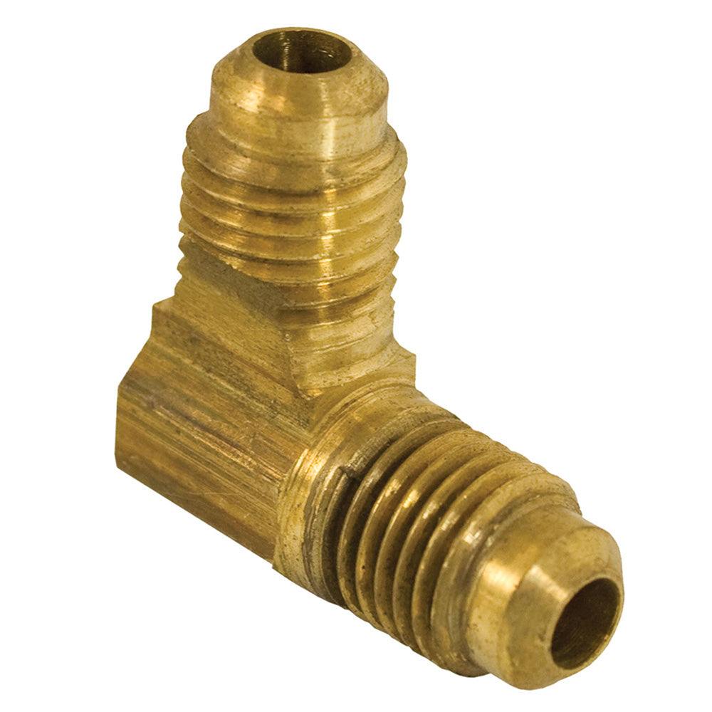 Jones Stephens™ F40079 Elbow, 3/8 in Nominal, Flare, Brass