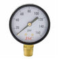 Jones Stephens™ G60160 Pressure Gauge, 0 to 160 psi, 1/4 in MNPT Connection, 2 in Dial, 2.5-2 %