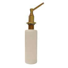 Lotion and Soap Dispenser with Brass Pump - Polished Brass