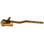 Jones Stephens™ T0100PB Fit-All Universal Closet Tank Trip Lever, 8 in L Arm, Brass, Polished Brass