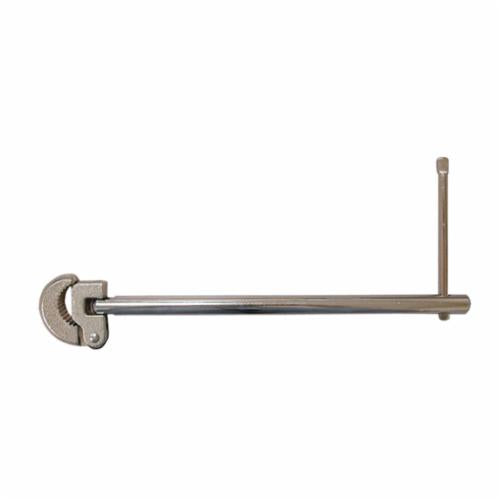 Jones Stephens™ B11011 Long Non-Telescoping Basin Wrench, 1-1/4 in, 11-3/8 in OAL