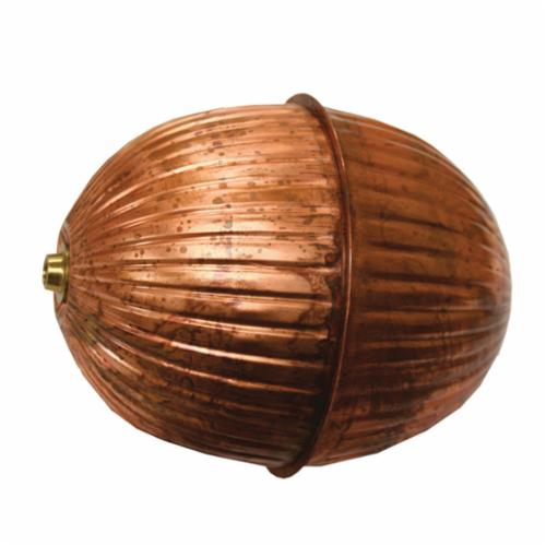 Jones Stephens™ C05041 Float Ball, 4 in Dia x 5 in L, Round Float