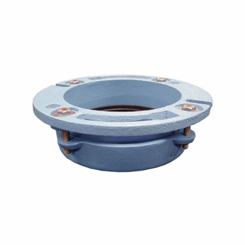 No Caulk Closet Flange - 4" Pipe - Cast Iron