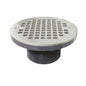 Drain Spud with Round Strainer - PVC