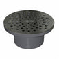 Drain Spud with Round Strainer - 3-1/2" IPS - PVC