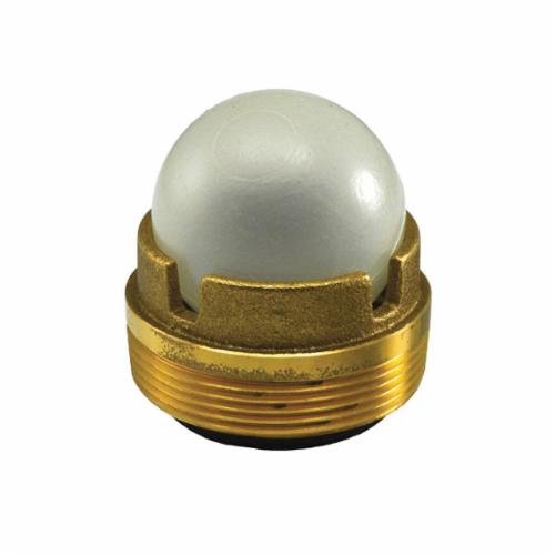 Jones Stephens™ D70500 Sleeve Backwater Device, 2 in Sleeve, Brass