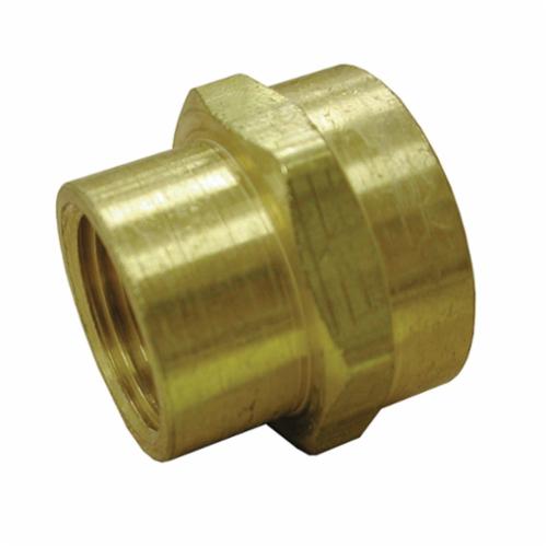 Jones Stephens™ G20021 Garden Hose Adapter, 3/4 in, Female Hose Thread x FNPT, Brass