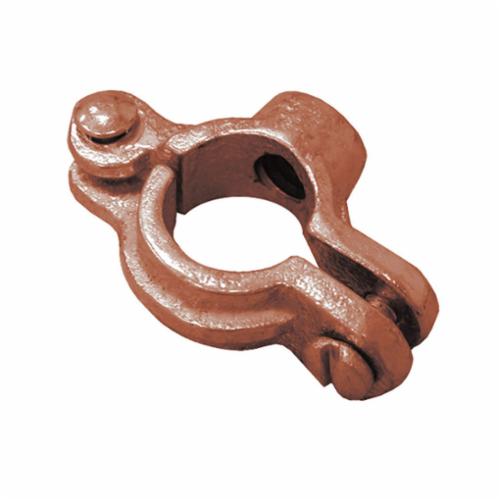 Jones Stephens™ PlumBest™ H73125 Hinged Split Ring, 1-1/4 in Pipe/Tube, 3/8 in Rod, Steel, Copper Plated