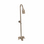 Jones Stephens™ S10072 Less Oval Add-A-Shower Rod, 3/8 in IPS, Plastic