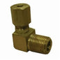 Jones Stephens™ PlumBest™ LTConnections™ C74089LF Style 69 Tube 90 deg Elbow, 1/2 in, Compression x MNPT, Brass