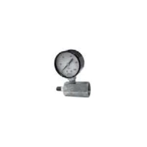 Jones Stephens™ G64000 Gas Test Gauge With 1/4 in Air Valve and Cap, 3/4 in FNPT Connection, 2 in Dial