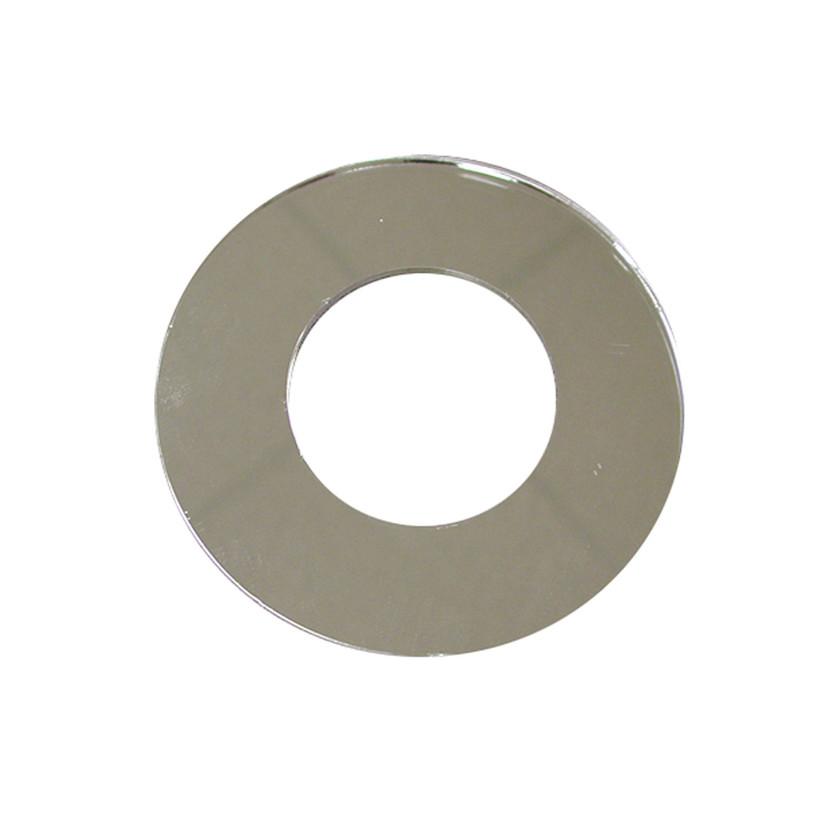 Jones Stephens™ T73001 Tub Spout Cover Plate, For Use With All Standard Bath/Shower Fittings, 1-11/16 in ID Hole, 3-1/2 in L x 3-1/2 in W, Acrylic, Mirrored, Domestic