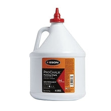 KESON® PROCHALK® 105R Semi-Permanent Waterproof Marking Chalk, Red, 5 lb