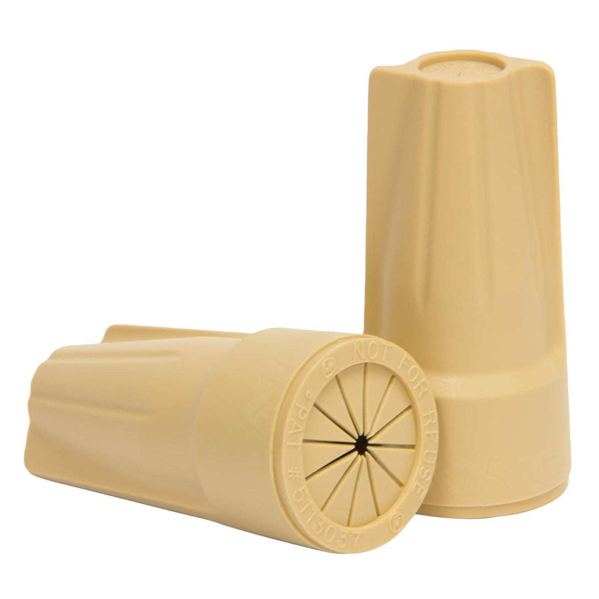 BULK TAN WIRE CONNECTOR- 50 CT