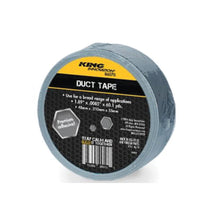 KING INNOVATION® 86070 Duct Tape, 60 yd L x 2 in W, 9 mil THK, Silver