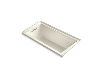 Underscore Bathtub With Integral Flange, Dune