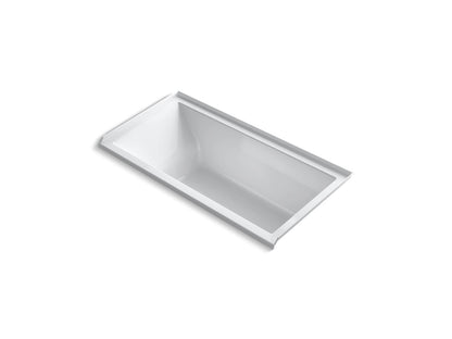 Bathtub With Integral Flange, Underscore, Dune