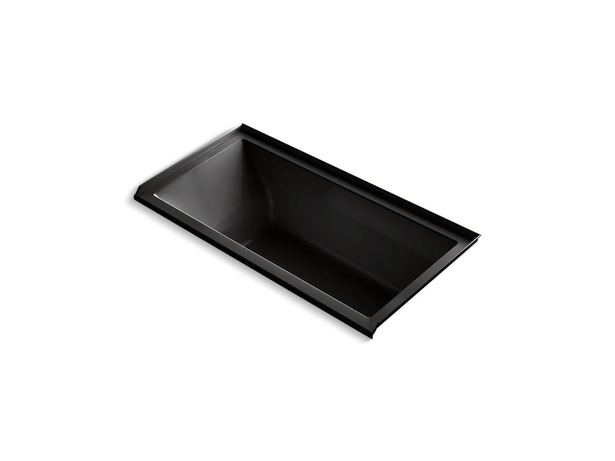 Bathtub With Integral Flange, Underscore, Dune