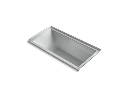 Bathtub With Integral Flange, Underscore, Dune