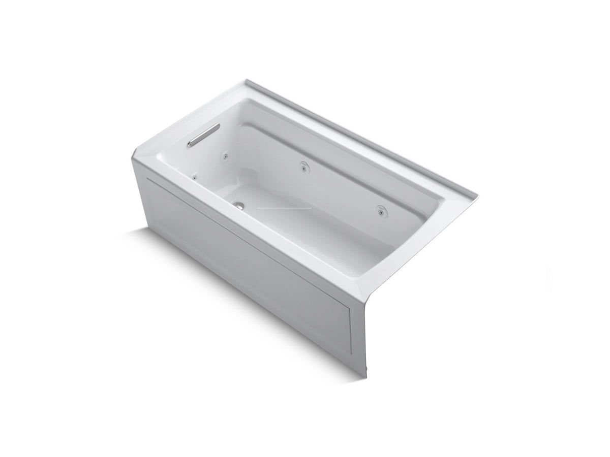 Archer Bathtub, With Integral Apron and Heater, Dune