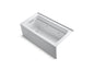 Archer Bathtub, Biscuit, 3-Wall Alcove