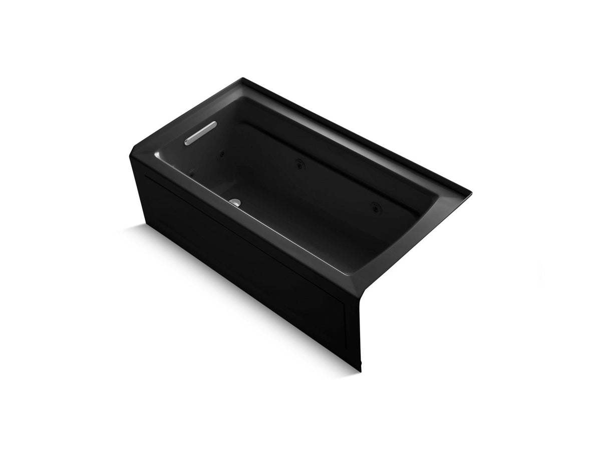 Archer Bathtub, With Integral Apron and Heater, Dune
