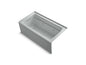 Archer Bathtub, Biscuit, 3-Wall Alcove
