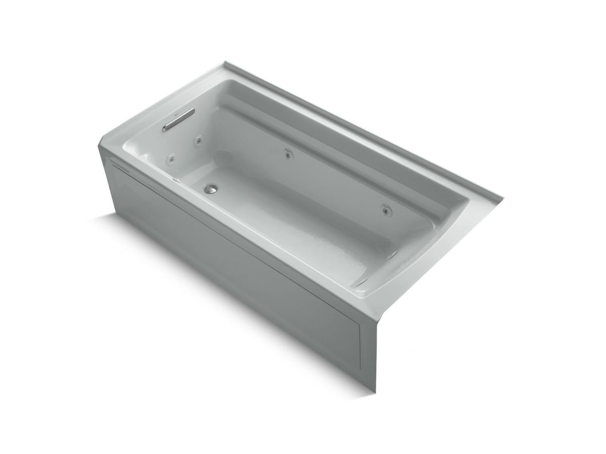 Archer Bathtub, With Integral Front Apron, Black