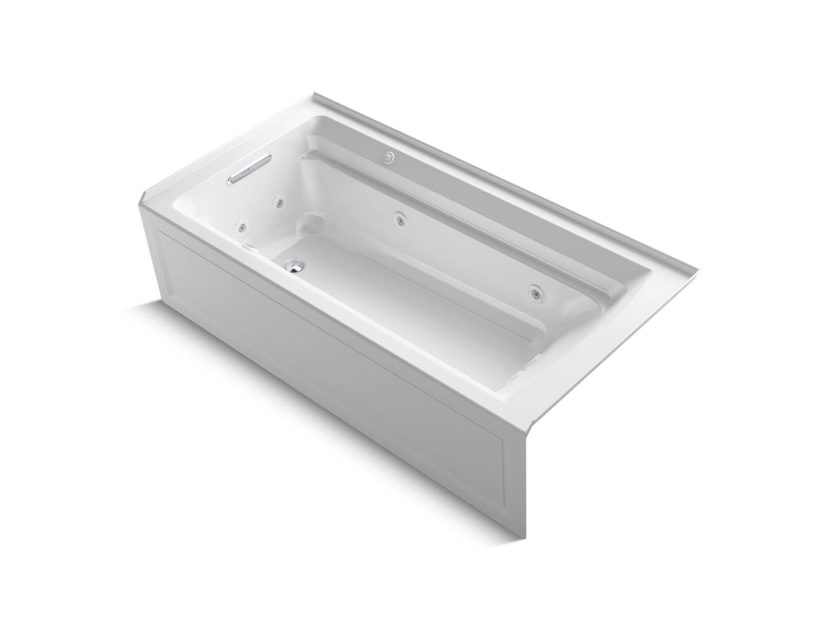 Archer - Heated Air Bathtub with Integral Apron - Thunder