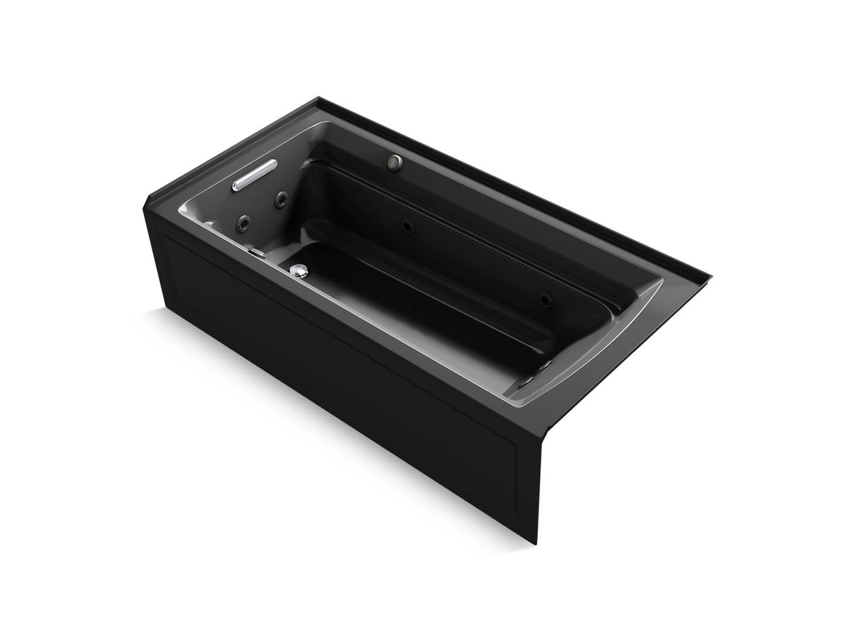 Archer - Heated Air Bathtub with Integral Apron - Thunder