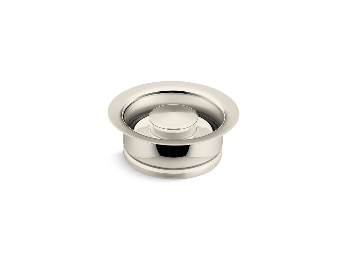 Disposal Flange with Stopper - Vibrant Polished Nickel