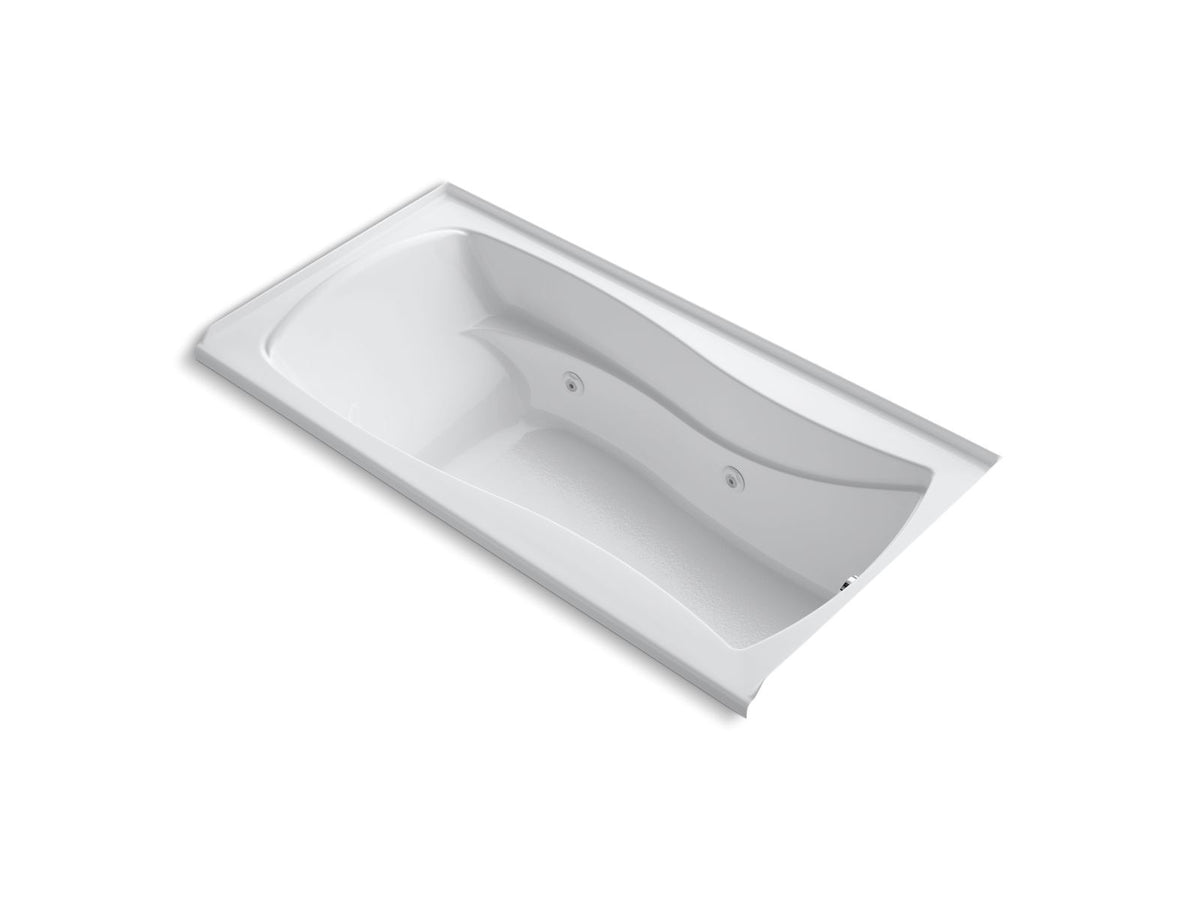 Mariposa Bathtub, Whirlpool, Right Drain