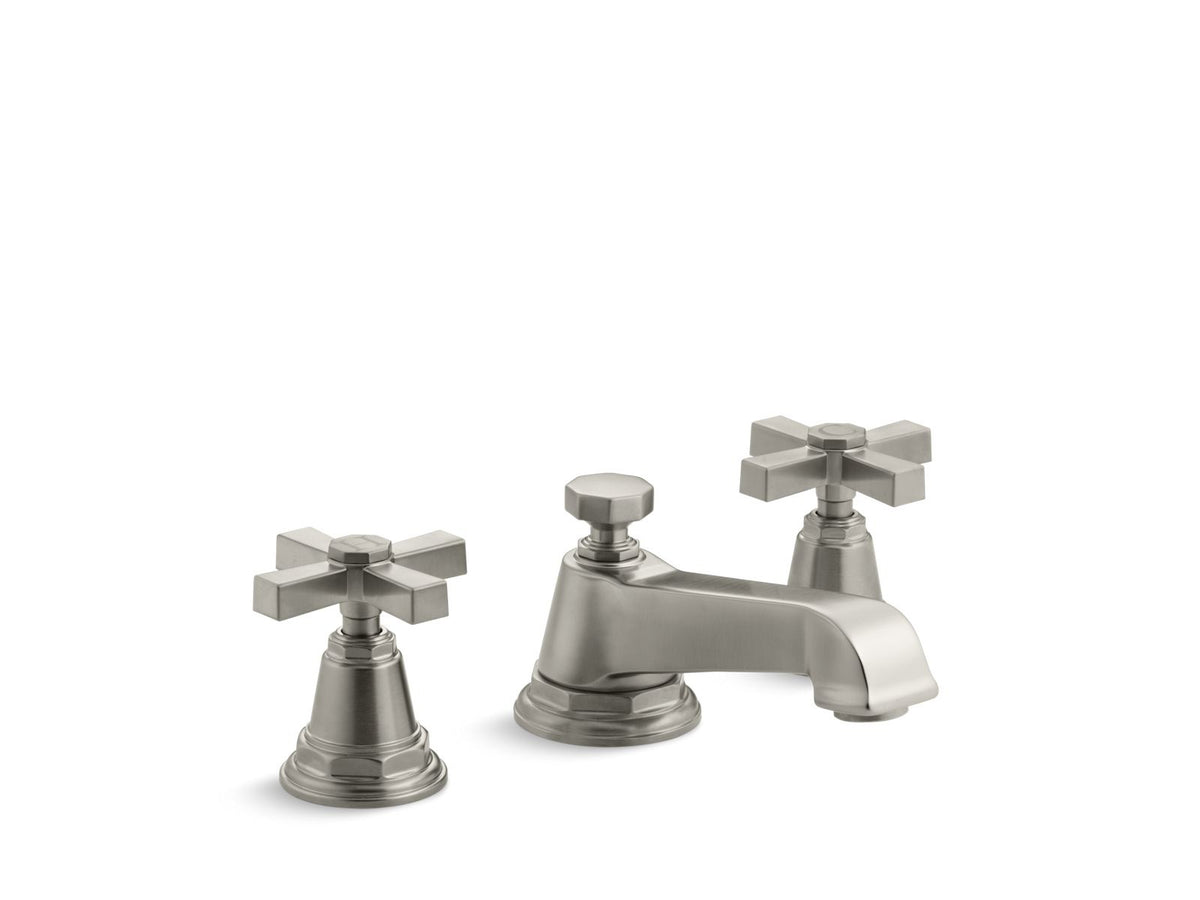 Pinstripe - Pure Widespread Bathroom Sink - 1.2 GPM - Solid