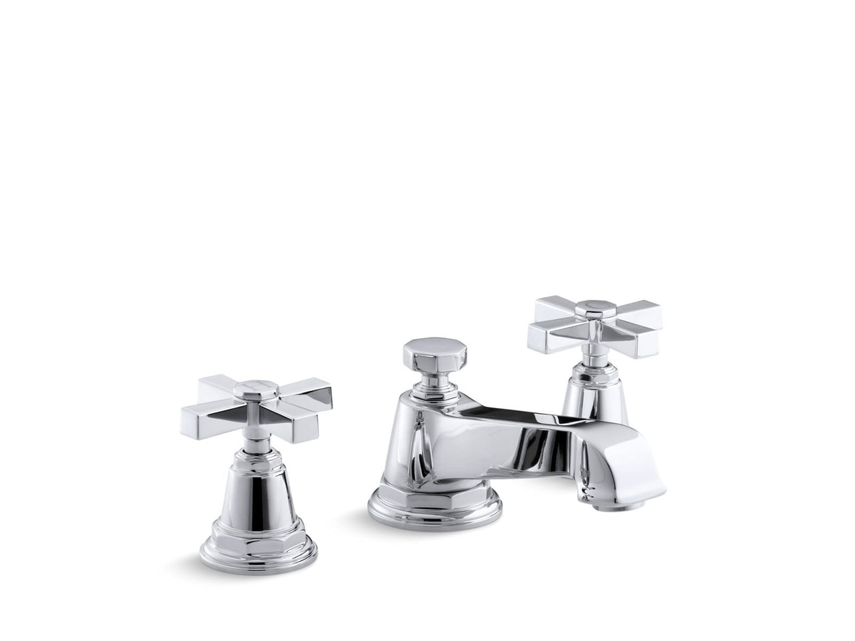 Pinstripe - Pure Widespread Bathroom Sink - 1.2 GPM - Solid