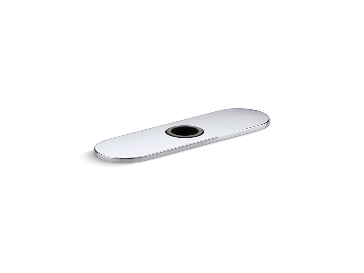 Insight - Escutcheon Round Plate - 8" - Brass