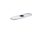 Insight - Escutcheon Round Plate - 8" - Brass