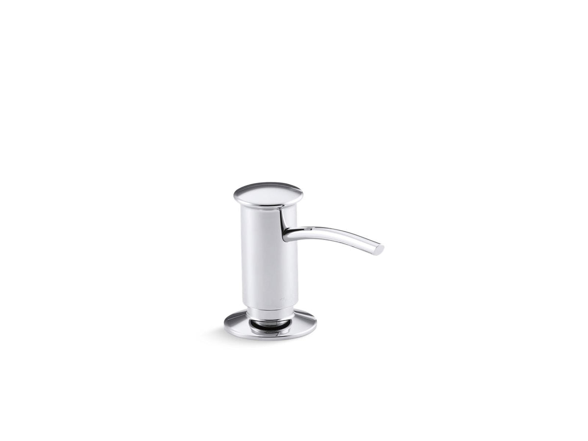 1895-C - Soap/Lotion Dispenser - Deck Mount - Solid Brass
