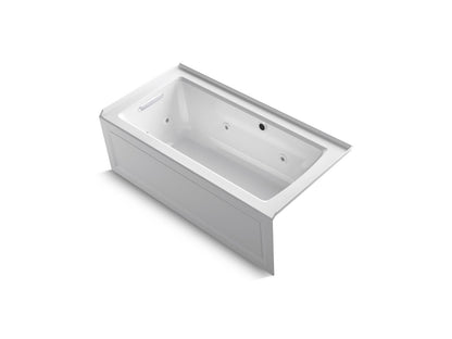 Archer Bathtub, Black, 3-Wall Alcove