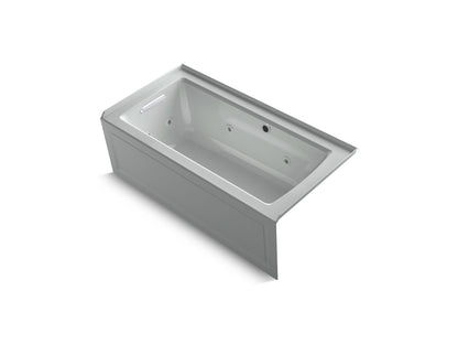 Archer Bathtub, Black, 3-Wall Alcove