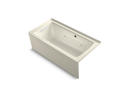 Archer Bathtub, Black, 3-Wall Alcove