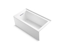 Underscore Bathtub, 60 in L x 32 in W, Left Drain